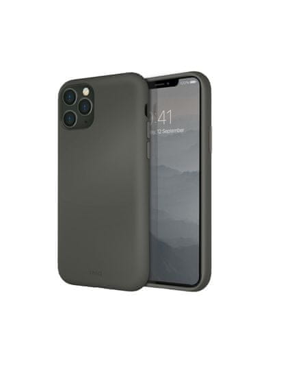 UNIQ Uniq Hybrid iPhone 11 Pro Lino Hue - Moss(Grey)