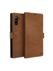 UNIQ Uniq Galaxy Note 10 Journa Heritage - Fawn(Brown)