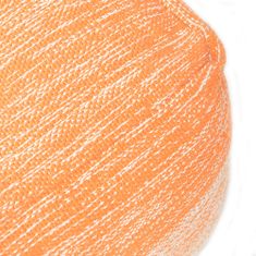 Bakero Pouf Delight orange/white 40x40x40 cm