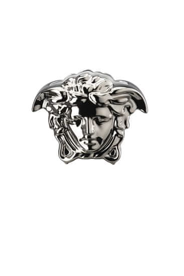 Rosenthal Versace ROSENTHAL VERSACE MEDUSA GRANDE Váza 9 cm stříbrná