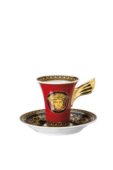 Rosenthal Versace ROSENTHAL VERSACE MEDUSA Espresso šálek s podšálkem