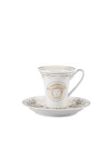 Rosenthal Versace ROSENTHAL VERSACE MEDUSA GALA Espresso šálek s podšálkem