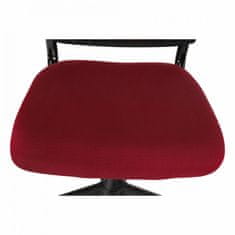 ATAN Otočná židle RAMIZA, tmavočervená/černá