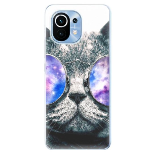 iSaprio Silikonové pouzdro - Galaxy Cat pro Xiaomi Mi 11