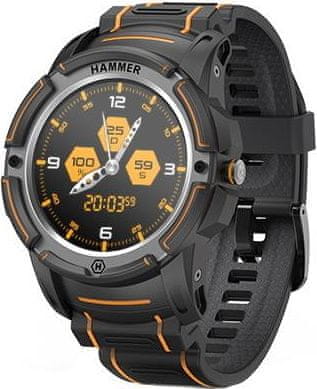 myPhone Hammer Watch, Orange Black