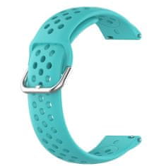 BStrap Silicone Dots řemínek na Samsung Galaxy Watch 3 41mm, teal