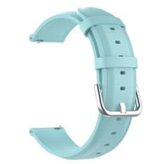 BStrap Leather Lux řemínek na Samsung Galaxy Watch 3 45mm, light blue