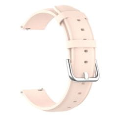 BStrap Leather Lux řemínek na Samsung Galaxy Watch 3 45mm, pink