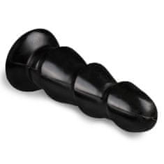 All Black All Black Anal Dildo With Ridges (17 cm)