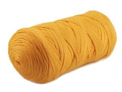 Kraftika 1ks (764/108) hořčicová špagety ploché ribbon 250g yarnart,