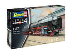 Revell Schnellzuglok BR01 mit Tender 2'2' T32, Plastic ModelKit 02172, 1/87