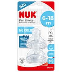 Nuk Savička Flow Control 6-18 m 2 ks