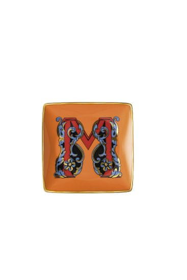 Rosenthal Versace ROSENTHAL VERSACE HOLIDAY ALPHABET Miska M 12 cm