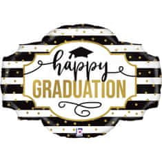 Grabo Fóliový balónek Supershape Promoce Happy Graduation 81cm