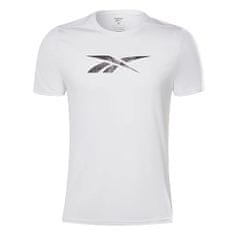 Reebok Pánské triko , WOR POLY GRAPHIC SS | GN5379 | L | bílá