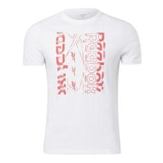 Reebok Pánské triko , Vector Graphic Tee | GL3162 | bílá | XL