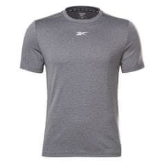 Reebok Pánské triko , WOR MELANGE SS TEE | GJ0700 | XL | šedá