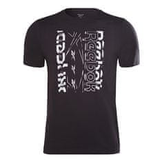 Reebok Pánské triko , Vector Graphic Tee | GJ0533 | černá | M