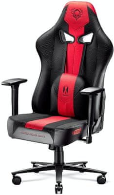 Gaming kolečková židle Diablo-Chairs X-Player 2.0 XL,  nastavitelné opěradlo područky