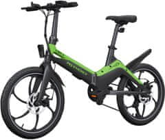 MS ENERGY E-bike i10, black green