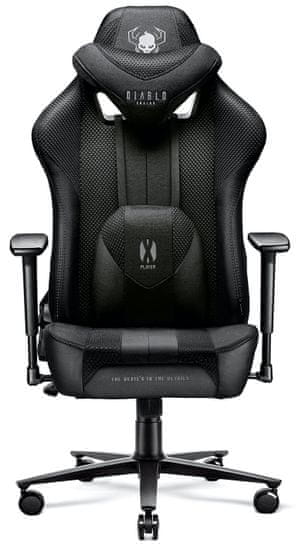 Diablo Chairs X-Player 2.0, dětská, černá (5902560337808)