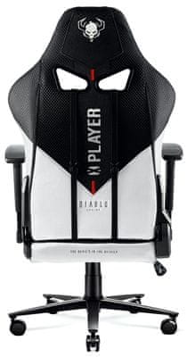 Gaming koliesková stolička Diablo-Chairs X-Player 2.0 XL, nastaviteľné operadlo podrúčky