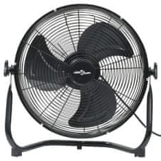 Greatstore Podlahový ventilátor 3 rychlosti 45 cm 60 W černý