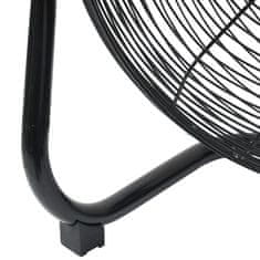 Vidaxl Podlahový ventilátor 3 rychlosti 55 cm 100 W černý