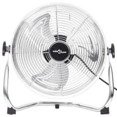 Greatstore Podlahový ventilátor 3 rychlosti 45 cm 60 W chrom