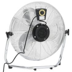 Greatstore Podlahový ventilátor 3 rychlosti 60 cm 120 W chrom