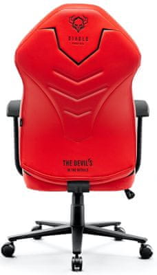 Gaming koliesková stolička Diablo-Chairs X-Gamer 2.0, čierna (5902560337464) nastaviteľné operadlo podrúčky 150 kg hr pena