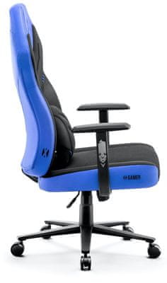 Gaming koliesková stolička Diablo-Chairs X-Gamer 2.0, čierna (5902560337464) nastaviteľné operadlo podrúčky 150 kg hr pena