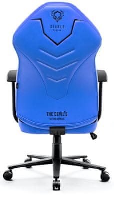 Gaming koliesková stolička Diablo-Chairs X-Gamer 2.0, čierna (5902560337464) nastaviteľné operadlo podrúčky 150 kg hr pena