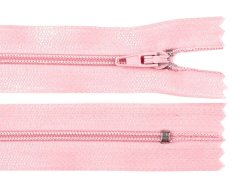 Kraftika 1ks candy pink spirálový zip šíře 3mm délka 50cm pinlock