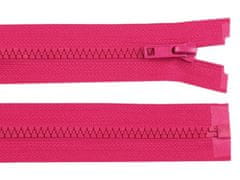 Kraftika 1ks fandango pink kostěný zip šíře 5mm délka 35cm bundový