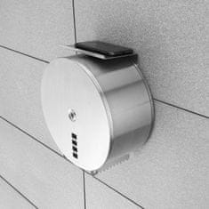 NIMCO Zásobník toaletního papíru nerez velký kulatý s odkládací policí NIMCO Hygienický program HPM 27055-T-10