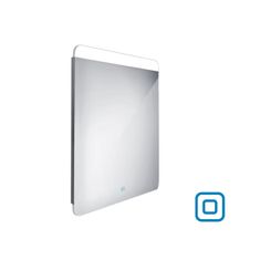 NIMCO Zrcadlo do koupelny 60x80 s osvětlením, dotykový spínač NIMCO ZP 23002V