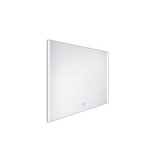 NIMCO Zrcadlo do koupelny 80x70 s osvětlením po stranách, dotykovým spínač NIMCO ZP 11003V