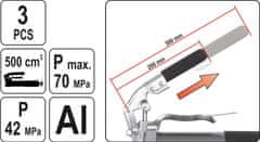 YATO Maznice páková 500 cm3