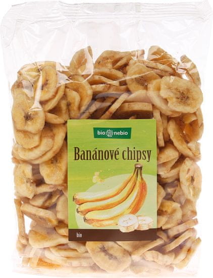 Bionebio Bio banánové chipsy 400 g