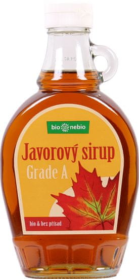 Bionebio Bio javorový sirup 100% Grade A 250 ml