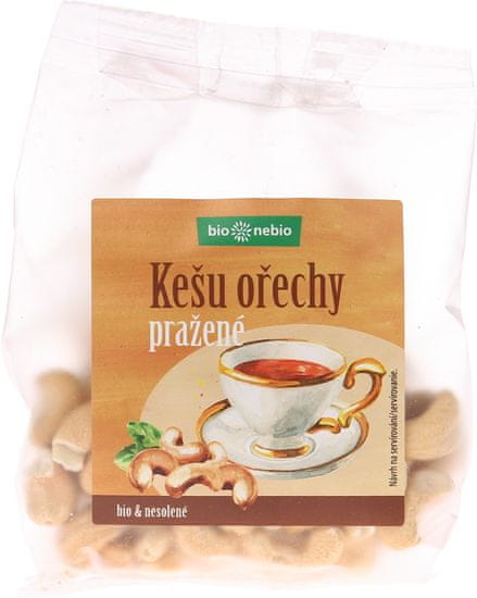 Bionebio Bio kešu ořechy pražené 100 g