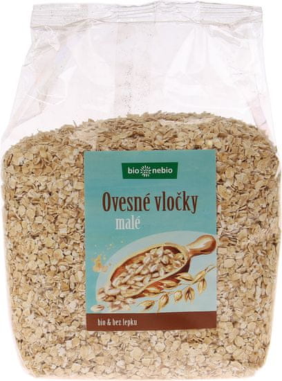 Bionebio Bio ovesné vločky bezlepkové malé 500 g