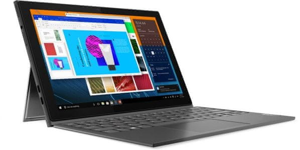 notebook a tablet v jednom zařízení lenovo ideapad duet 3 výkonný lehký přenosný wlan bluetooth wifi ac ips displej s vysokým rozlišením široké pozorovací úhly dolby vision stereo reproduktory výkonný procesor