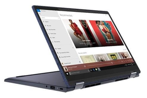 elegantní notebook lenovo yoga 6 13ARE05 krásný design prémiové provedení wifi ax Bluetooth rychlý chod výkonný procesor ultrarychlý pevný disk ergonomická klávesnice praktický touchpad usb rozhraní pořádná výdrž baterie