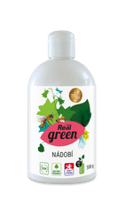 Real Green Clean tablety do myčky 2x 40 ks + Prostředek na nádobí 500 ml zdarma