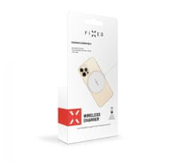FIXED Stolní nabíječka MagPad s podporou uchycení MagSafe, 15W FIXMPAD-WH, bílá - rozbaleno