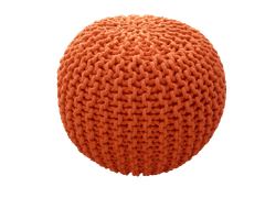 Bakero Pouf cool orange 50x50x50 cm 