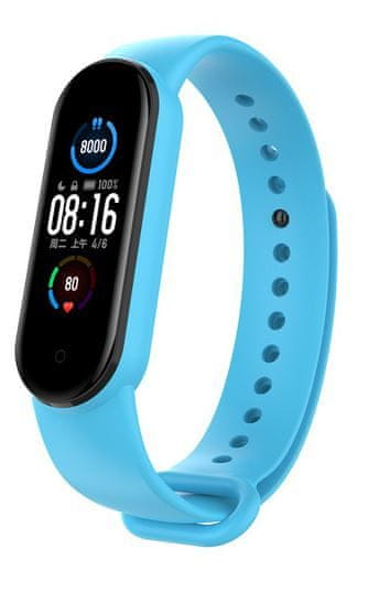 EPICO Silicone Band Xiaomi Mi Smart Band 6 - světle modrá 57218101600001 - zánovní