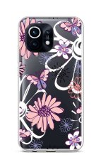 TopQ Kryt Xiaomi Mi 11 silikon Flowers 57829